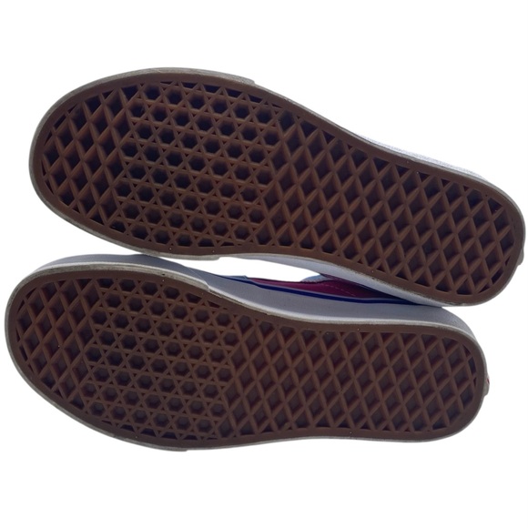 Vans Womens Shoes Sk8 Hi Sneakers Size 6.5 Multi Color Canvas High Leather - Picture 12 of 13